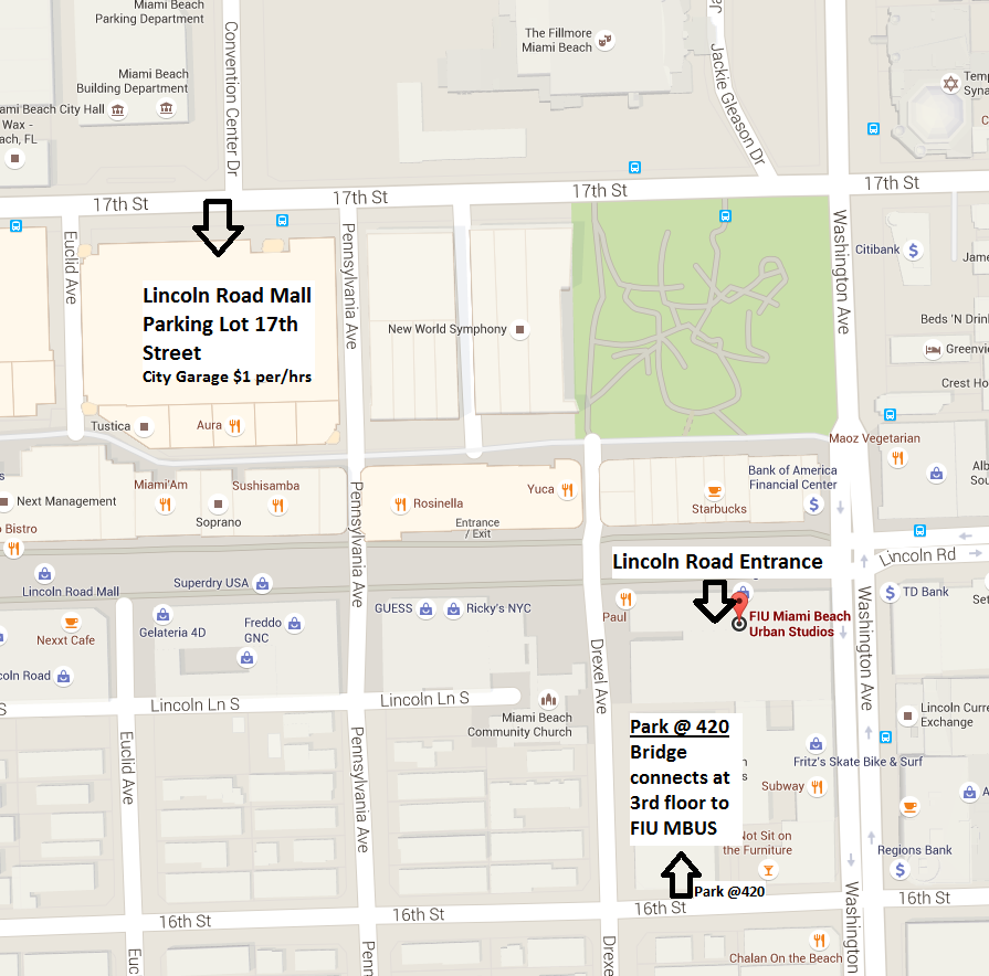map directions to FIU MBUS