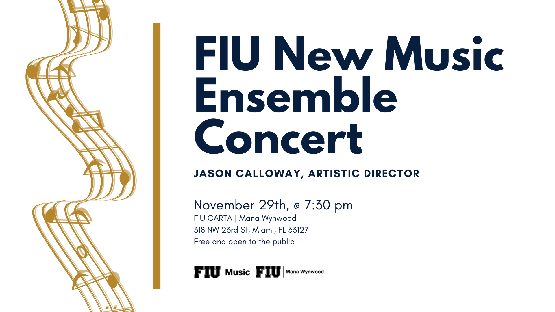 FIU New Music Ensemble Performance 3
