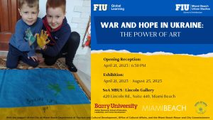 War and hope in ukraine flyer