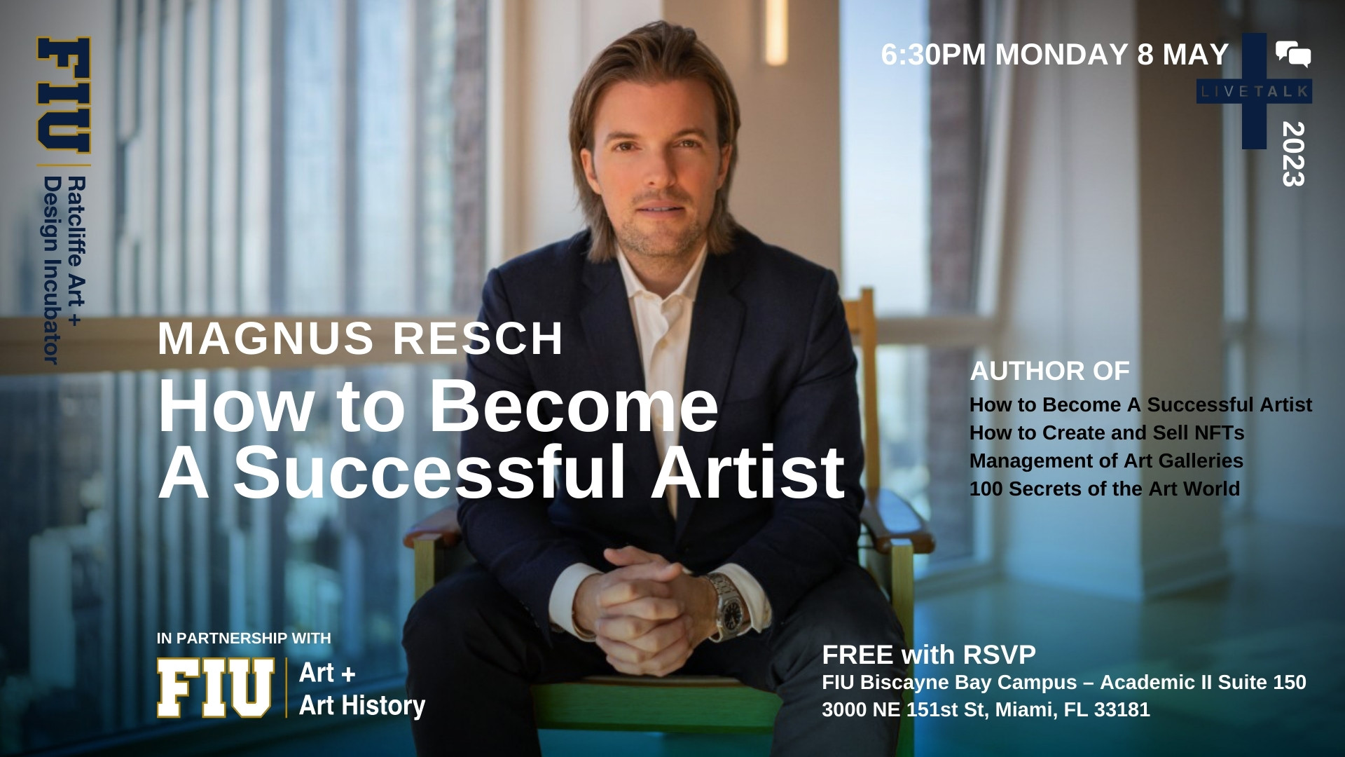 LiveTalk: Magnus Resch: How to Be a Successful Artist